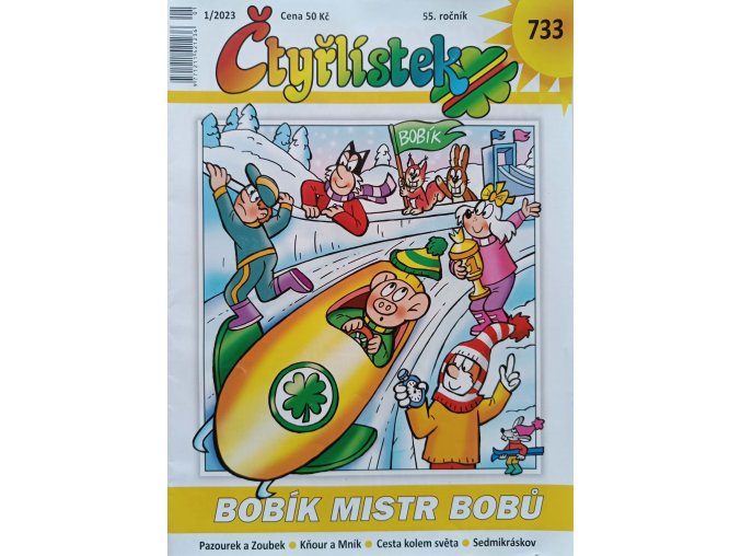 Čtyřlístek 733 - Bobík mistr bobů (2023)