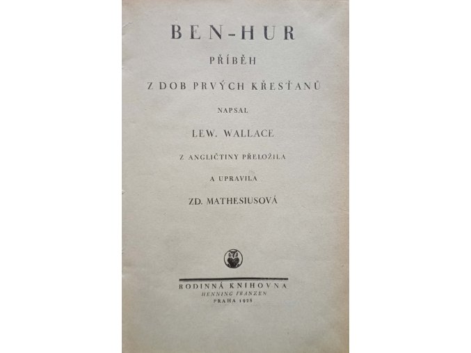 Ben-Hur - Příběh z dob prvých křesťanů (1928)