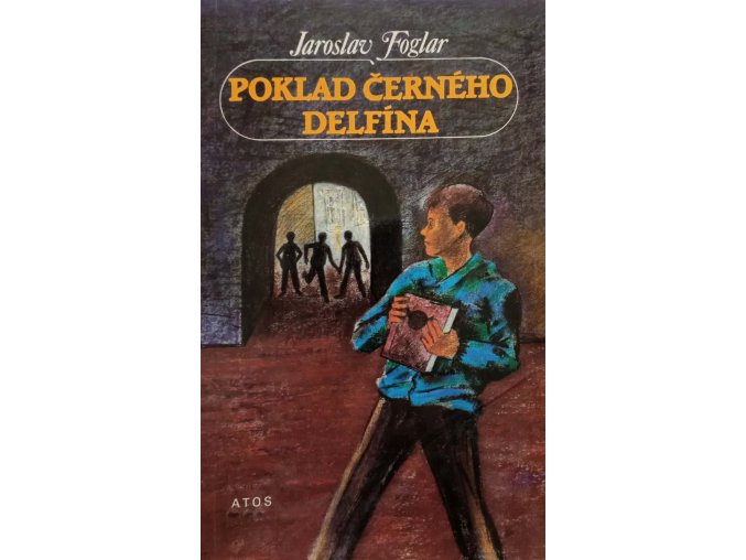 Poklad černého delfína (1991) podpis Jaroslava Foglara s datací