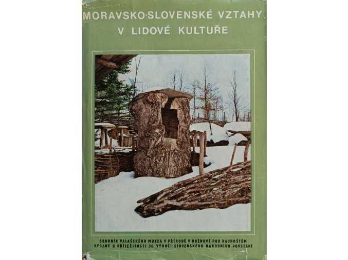 Moravsko-slovenské vztahy v lidové kultuře (1974)