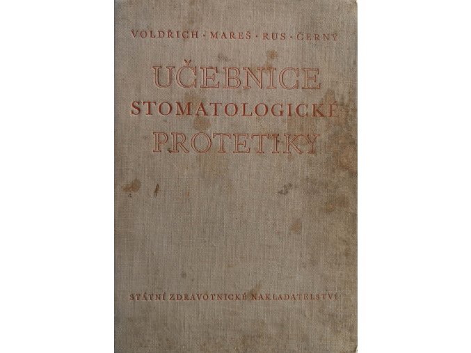 Učebnice stomatologické protetiky (1955)