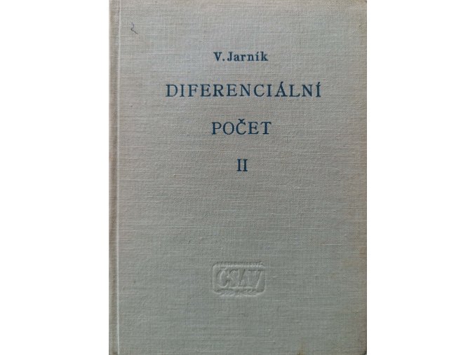 Diferenciální počet II (1956)