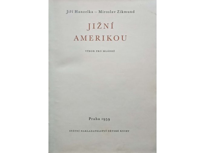 Jižní Amerikou (1959)