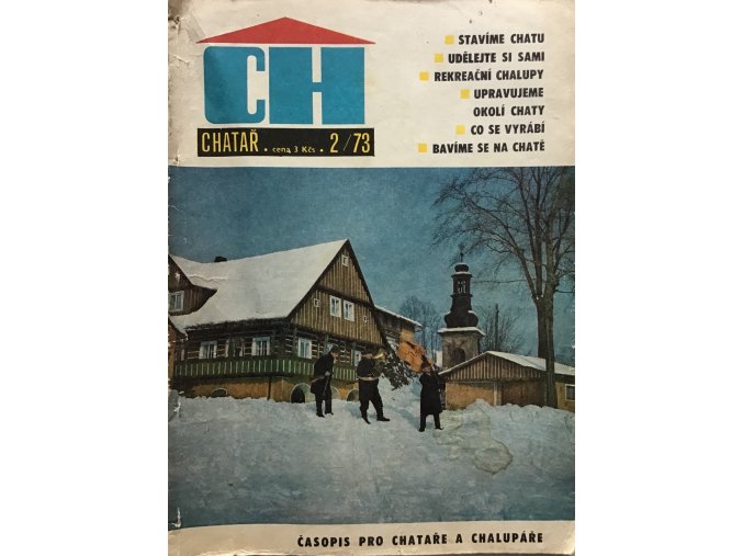 Chatař 1-12 (1973) nekompletní