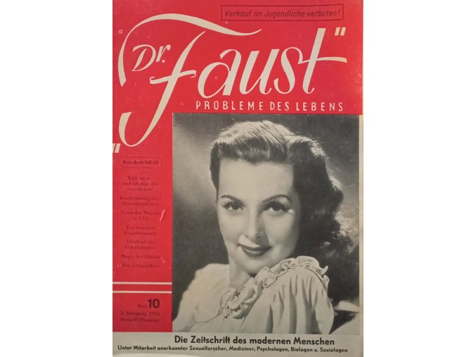 Dr. Faust 10 - Probleme des lebens (1950)