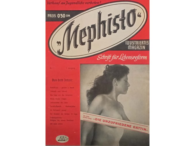 Mephisto 1 - Illustriertes magazin (1950)