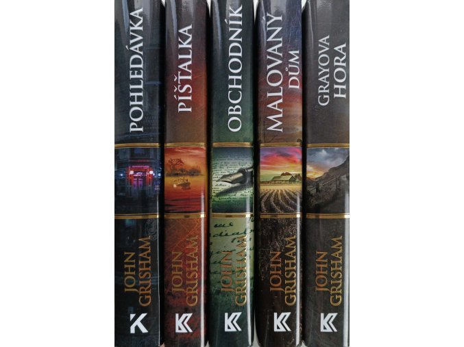 Konvolut 5x John Grisham (2015-2019)