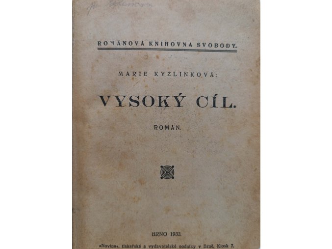 Vysoký cíl (1933)
