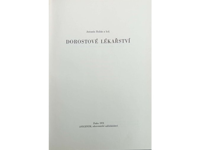 Dorostové lékařství (1973)