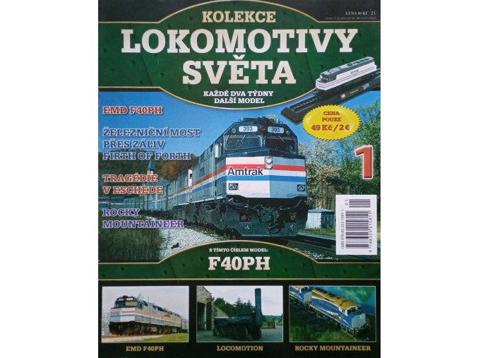 Kolekce lokomotivy světa 1-41 (nekompletní)