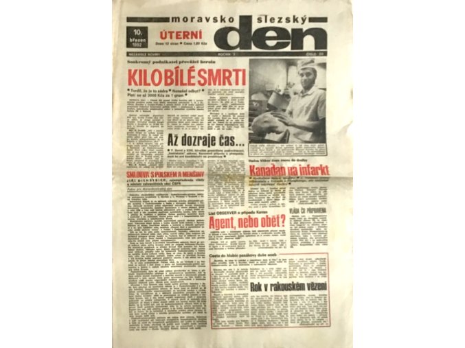 Moravskoslezský den (1992) nekompletní