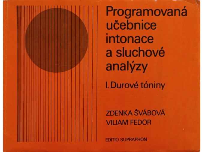 Programovaná učebnice intonace a sluchové analýzy 1. - Durové tóniny (1977)
