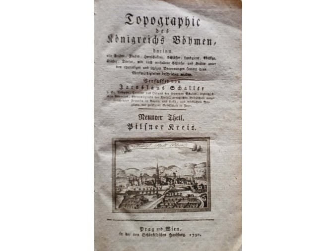 Topographie des Königreichs Böhmen (1790)