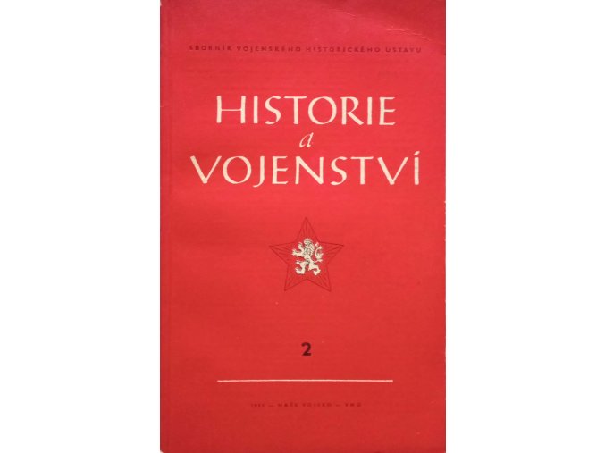 Historie a vojenství 1-4 (1955) nekompletní