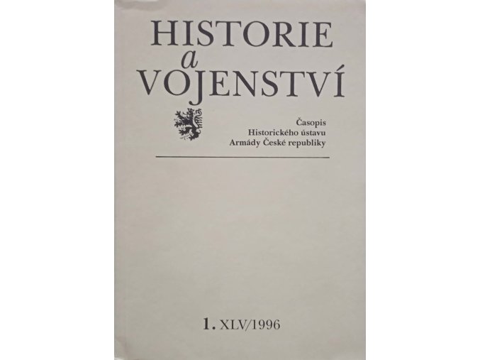 Historie a vojenství 1-6 (1996)