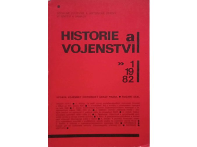 Historie a vojenství 1-6 (1982)