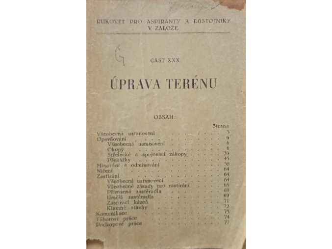 Úprava terénu