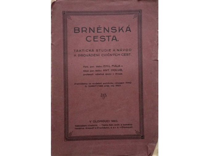 Brněnská cesta (1923)