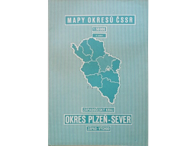 Západočeský kraj - Okres Plzeň-Sever - Západ-Východ (1973)