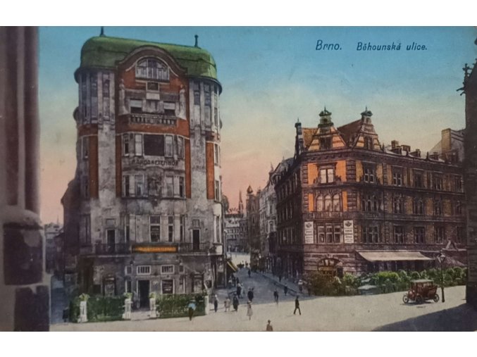 Brno. Běhounská ulice
