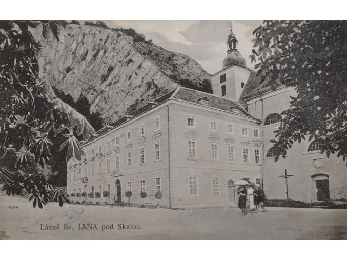 Lázně Sv. Jana pod Skalou.