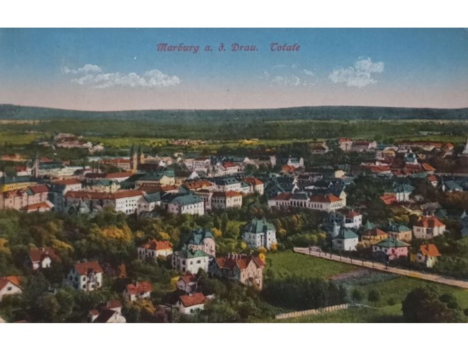 Marburg a. d. Drau. Totale