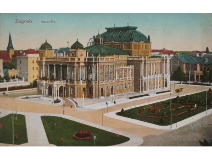 Zagreb. - Kazaliště.
