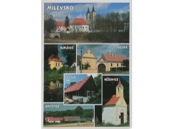 Město Milevsko a jeho místní části