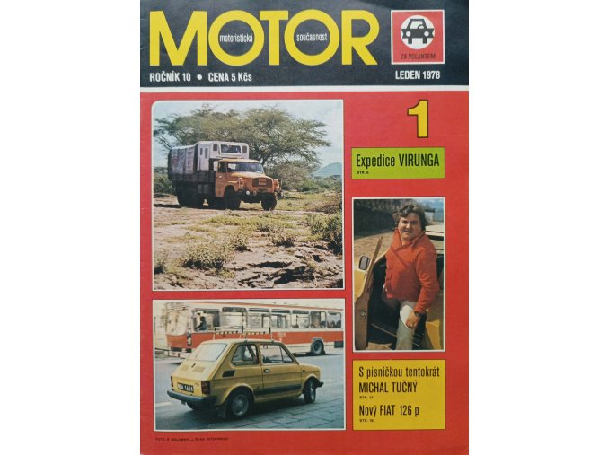 Motoristická současnost za volantem 1-12 (1978) nekompletní