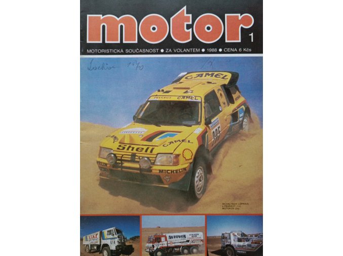 Motoristická současnost za volantem 1-12 (1988) nekompletní