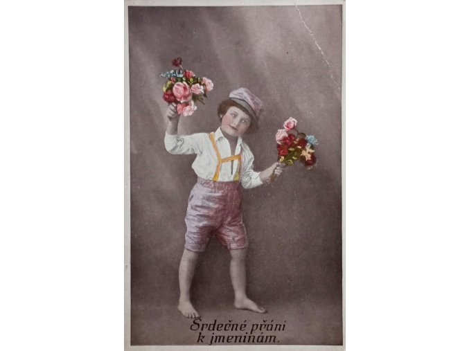 Srdečné přání k jmeninám.