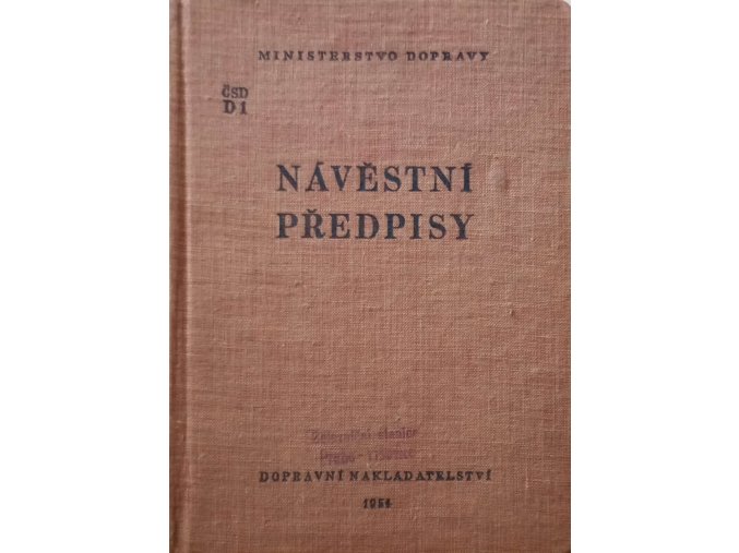 Návěstní předpisy (1954)
