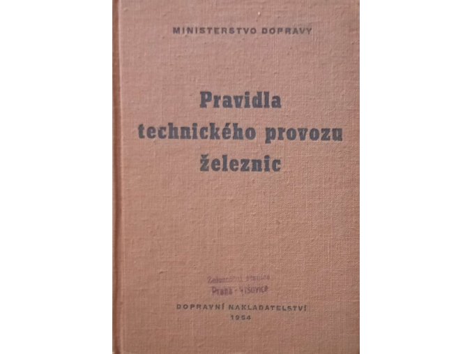 Pravidla technického provozu železnic (1954)