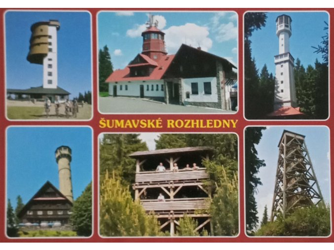 Šumava - Šumavské rozhledny