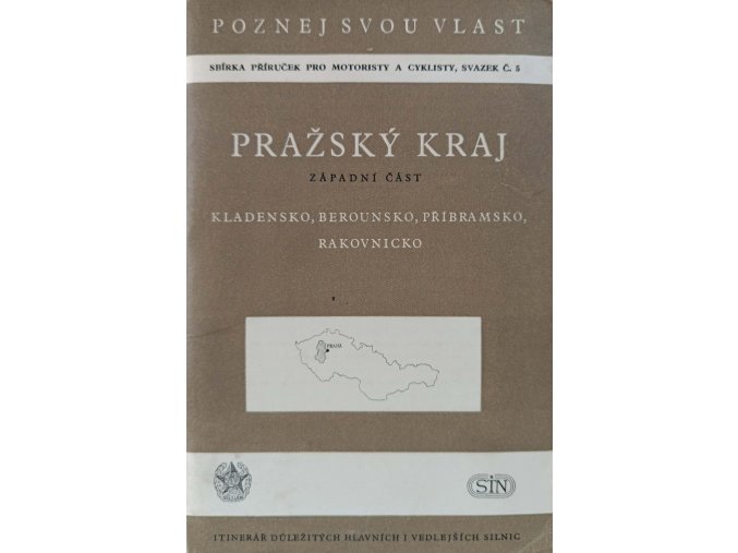 Pražský kraj - západní část (1955)