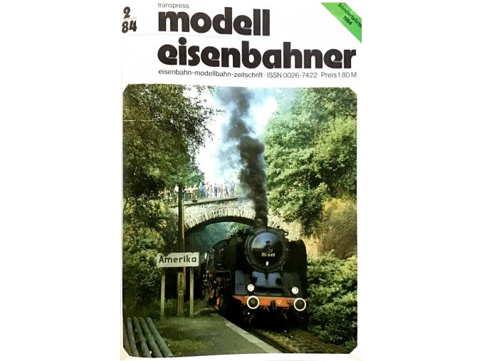 Modell eisenbahner 1-12 (1984) nekompletní