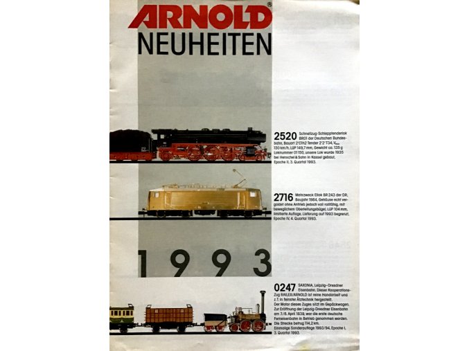Arnold-Neuheiten (1993)