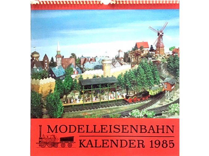 Modelleisenbahn kalender (1985)