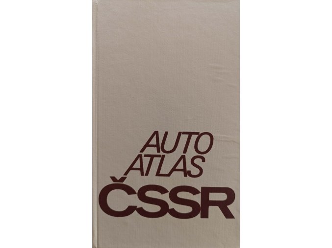 Auto atlas ČSSR (1987)