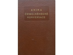 Kniha česko-německé konversace