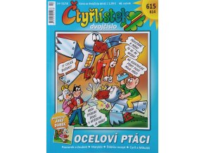 Čtyřlístek 614-615 - Oceloví ptáci, Ďáblův recept (2016)