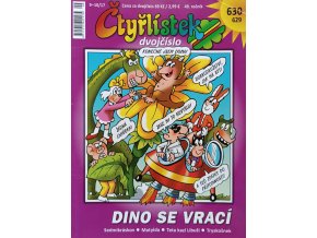 Čtyřlístek 629-630 - Dino se vrací, Teta kazí Libuši (2017)