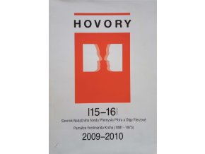 Hovory 15-16 - Sborník Nadačního fondu Přemysla Pittra a Olgy Fierzové - Památce Ferdinanda Krcha (1881-1973) (2009-2010)