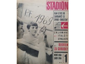 Stadion 1-52 (1969) + mimořádná čísla