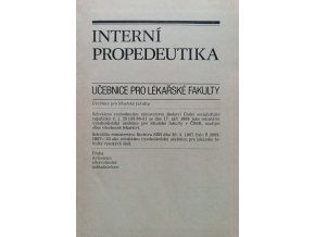 Interní propedeutika (1988)