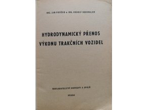 Hydrodynamický přenos výkonu trakčních vozidel (1969)