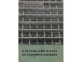 O betonu pro mistry na pozemních stavbách (1962)