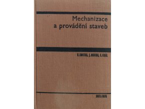 Mechanizace a provádění staveb (1968)