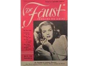 Dr. Faust 32 - Probleme des lebens (1949)
