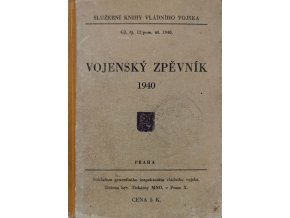 Vojenský zpěvník (1940)